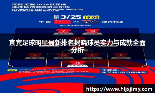宜宾足球明星最新排名揭晓球员实力与成就全面分析